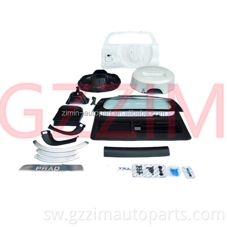 Ubunifu wa Mashariki ya Kati Vipuri Jalada la SUV Outsement Abssory ABS Spare Gurudumu la Kufunika Kit mlango wa nyuma kwa pr*kufanya 2010-2021